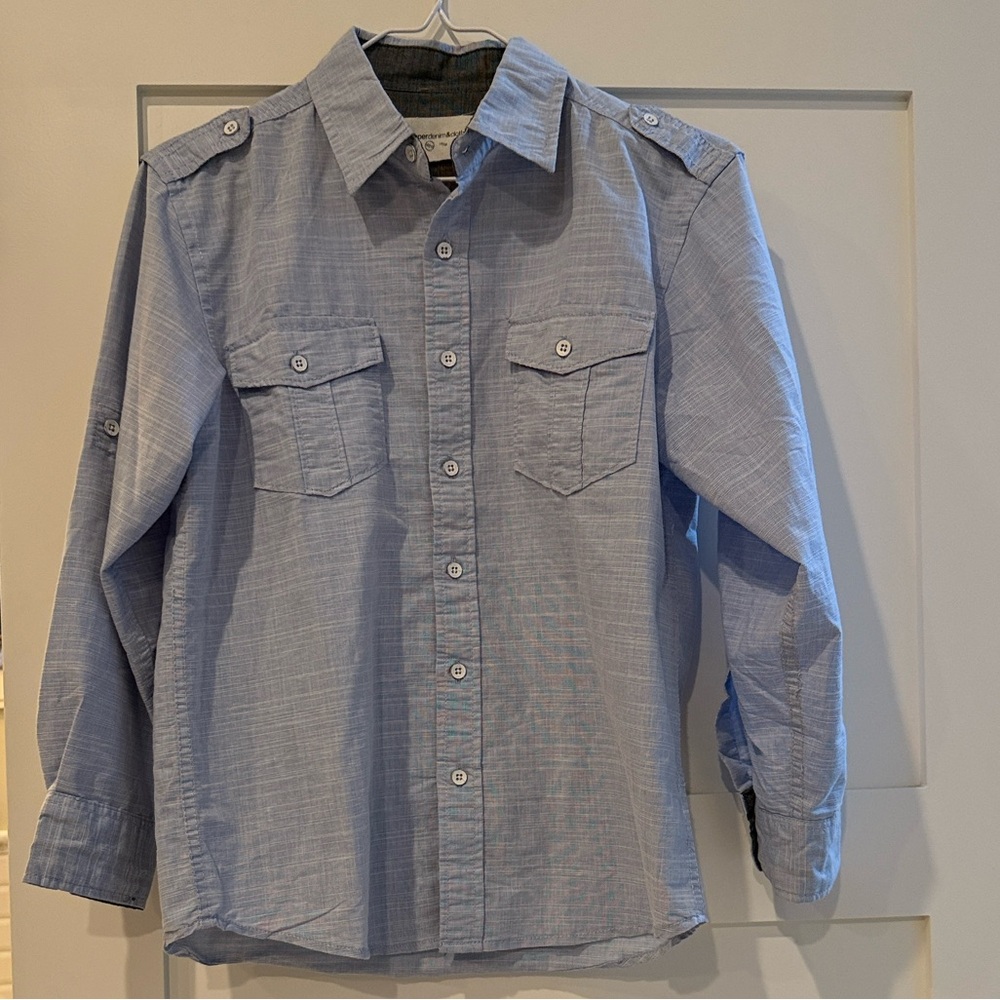 Paper Denim & Cloth Boys 10/12 Button-up Shirt